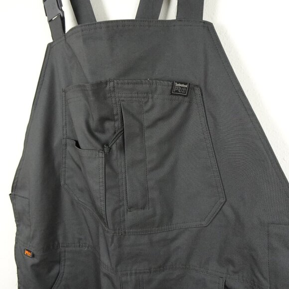 Timberland Bib Overalls Men's Size 2XLT Pro Morphix Athletic Flex Duck Carpenter - Picture 5 of 13
